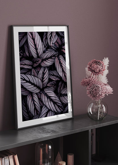 Purple Leaves Plakat