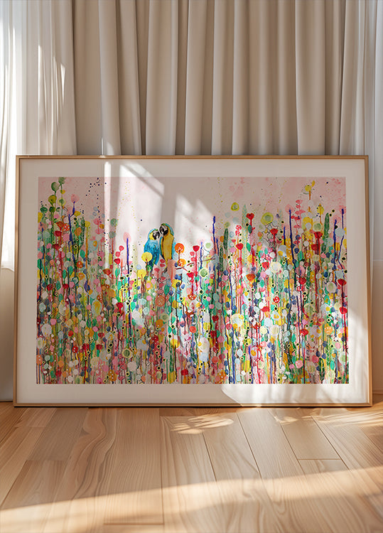 Love Feathers Plakat