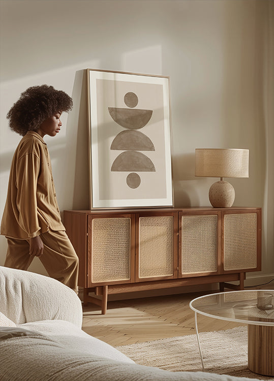 Balanced Geometrics Plakat