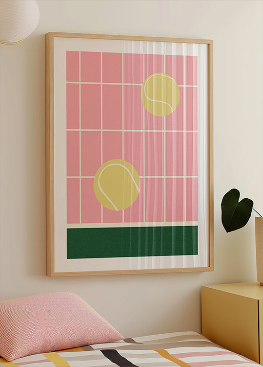 Tennis Kitchen Plakat