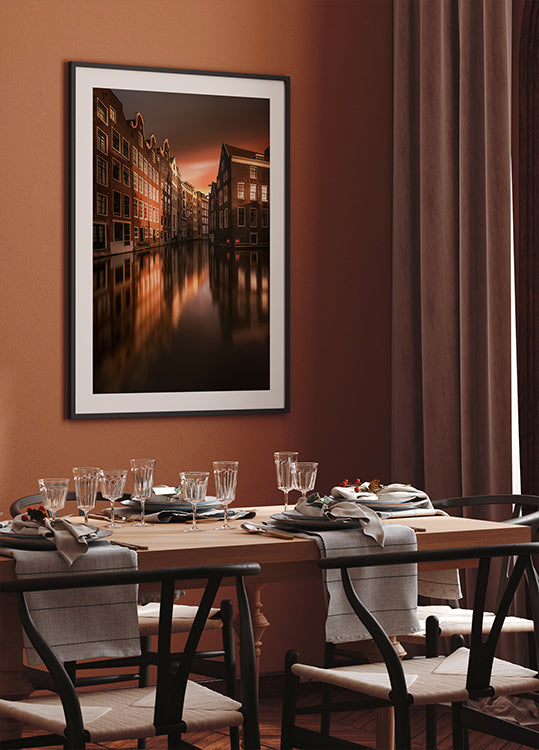 Amsterdam Evening Plakat