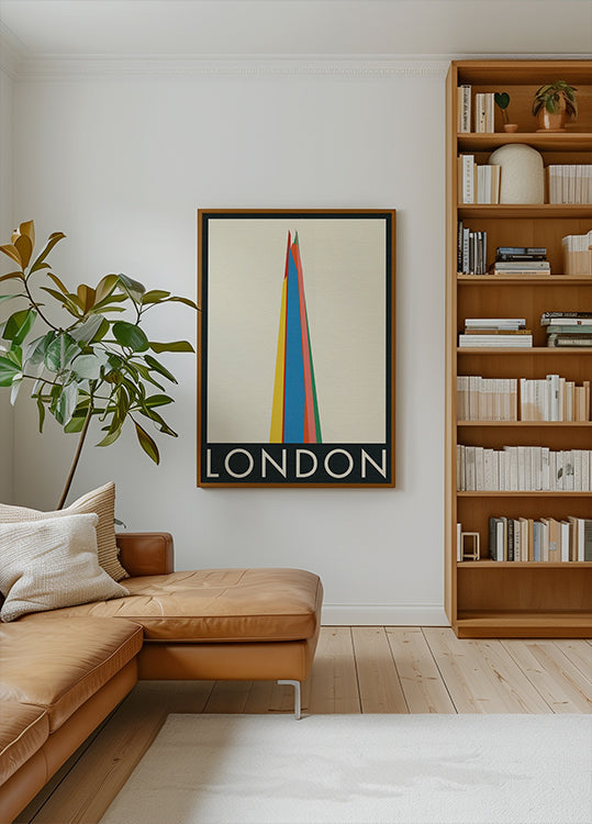 London the Shard Plakat