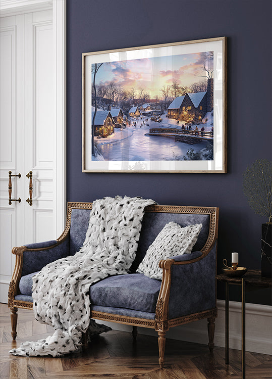 Pictufy Winter Village 2 Plakat
