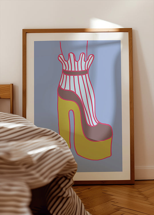 Yellow Heel 01 Plakat