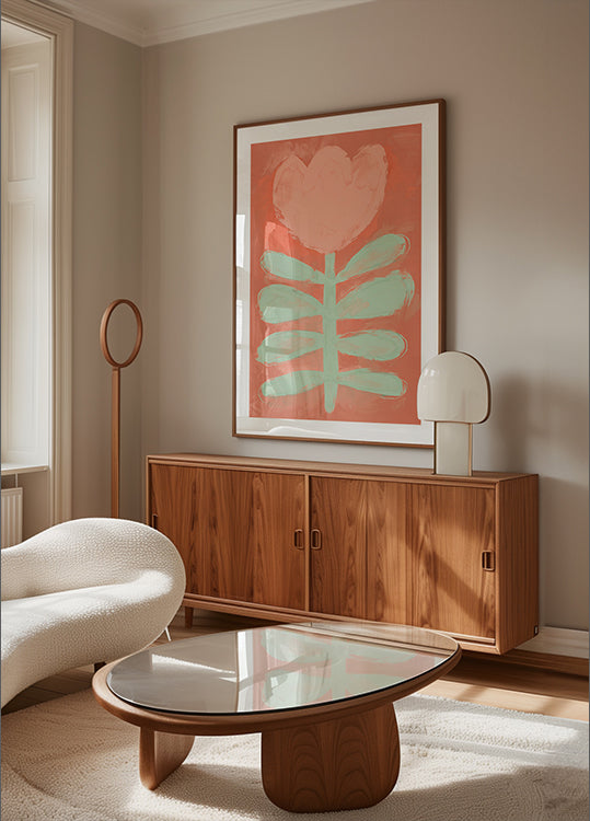 Pastel Blossom Plakat
