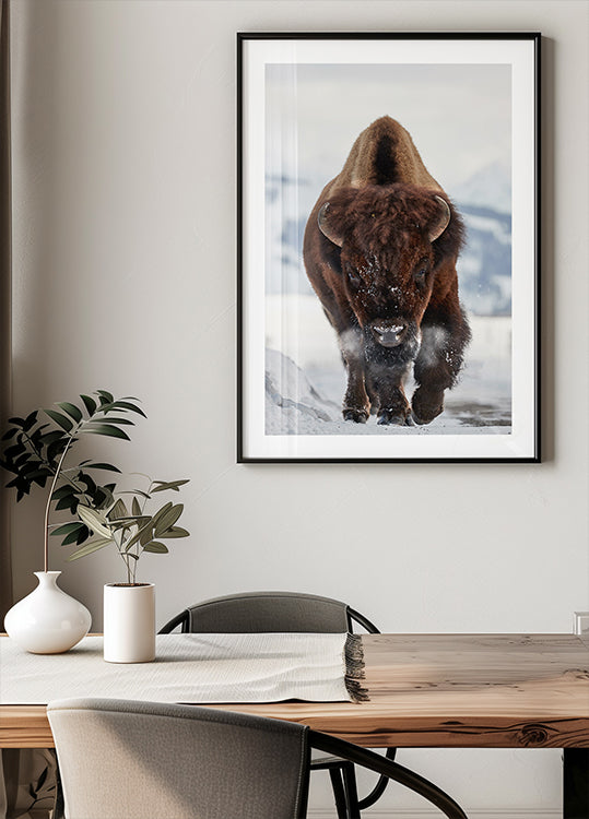 Bison Incoming Plakat