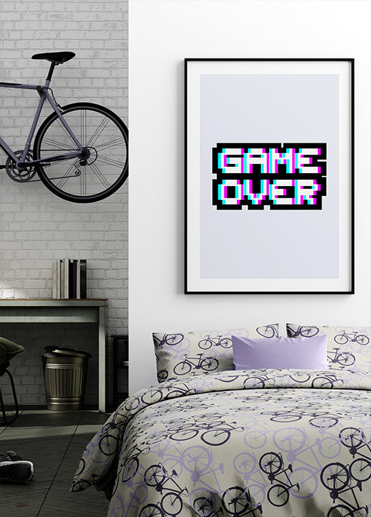 Gaming Over Plakat