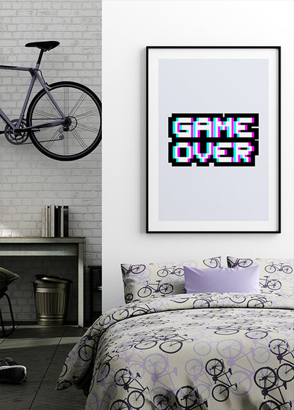 Gaming Over Plakat