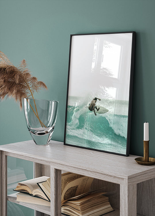 Surfer Surfing Plakat