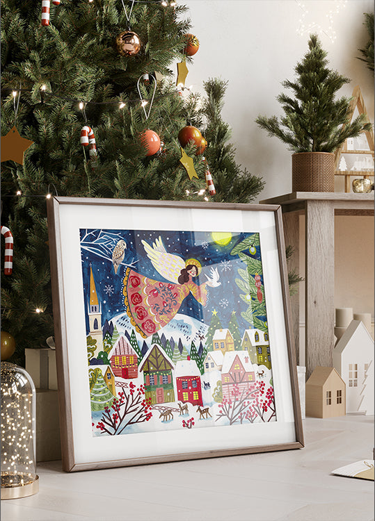 Angel of Peace square Plakat