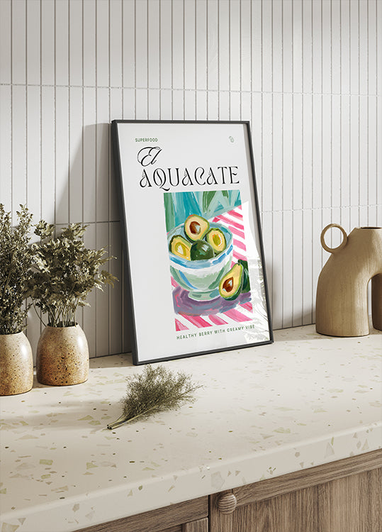 El Aquacate The Avocado Plakat