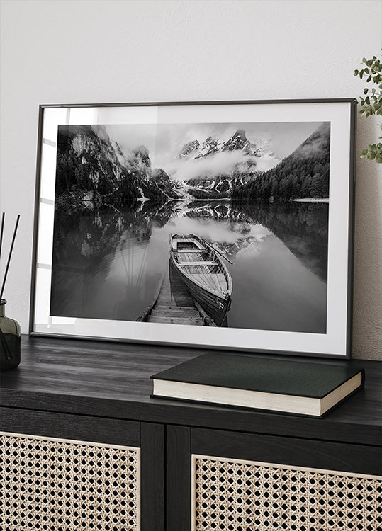 En blanco y negro Plakat