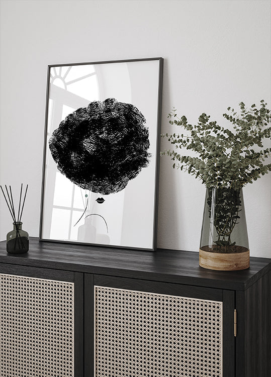 Ballerina Hair Plakat