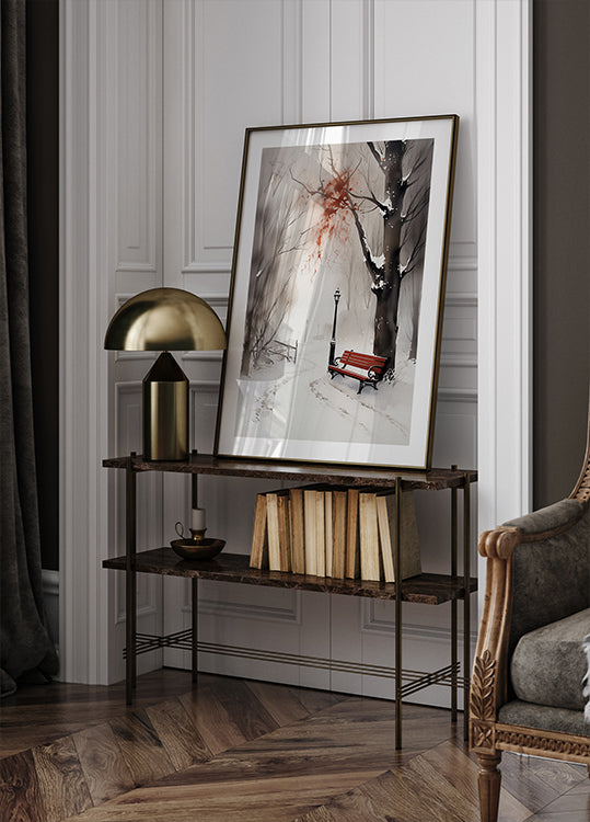 The Red Bench Plakat