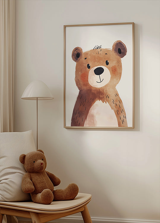 Cute Bear Plakat