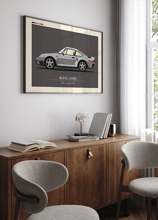 Sport Car Personal 3 Plakat