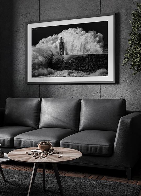 The lighthouse Plakat