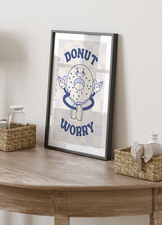 Donut Worry Plakat