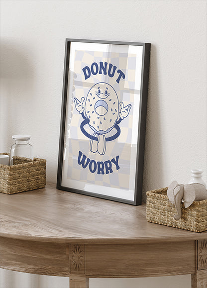 Donut Worry Plakat