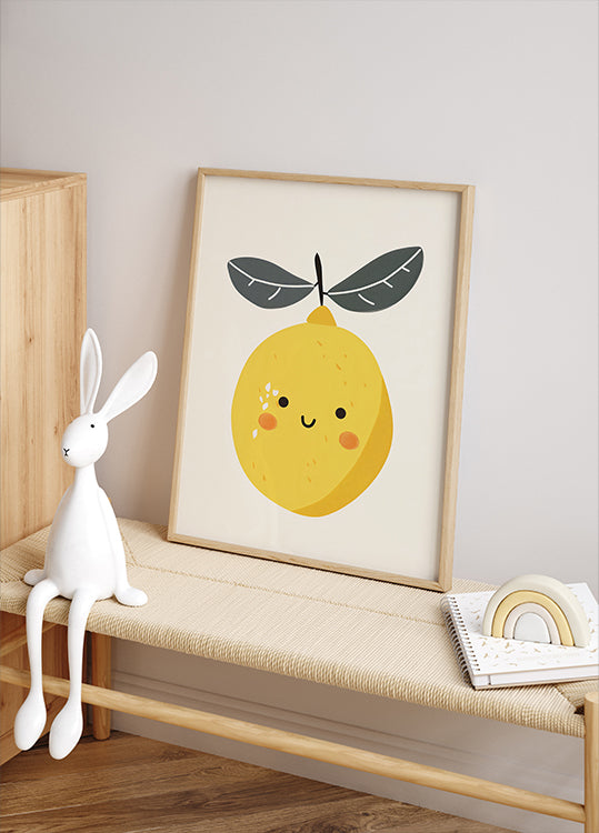 Smiling Lemon Plakat