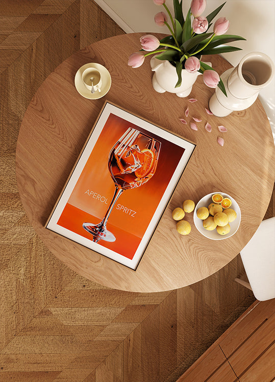 Aperol Spritz Orange Plakat