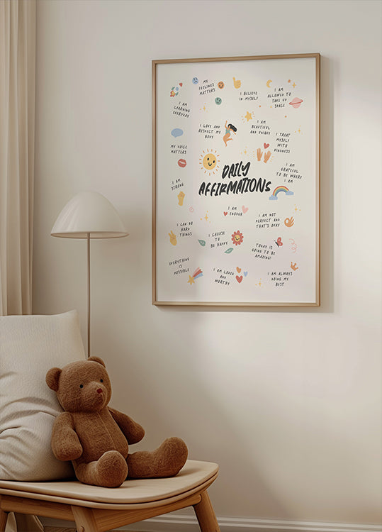 Daily Affirmations No2 Plakat
