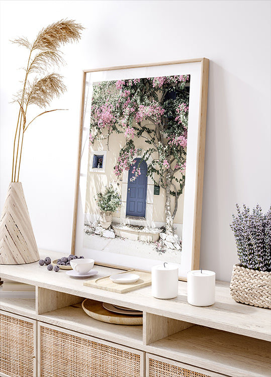 Door in Assos Plakat