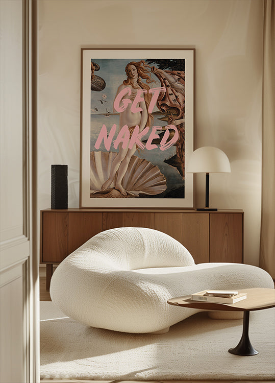 Venus get naked Plakat