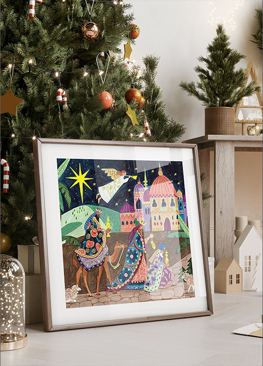 Three Wise Men in the night Plakat