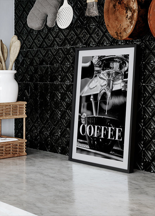 Coffee Text Plakat
