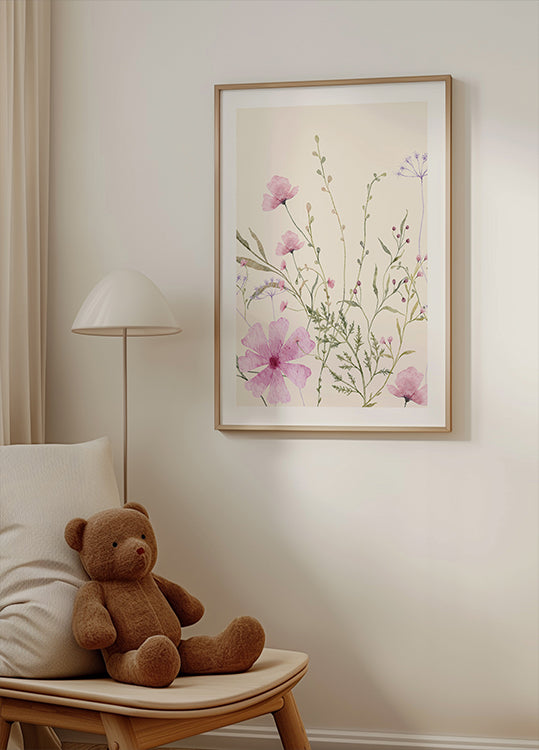 Soft Wildflowers Plakat