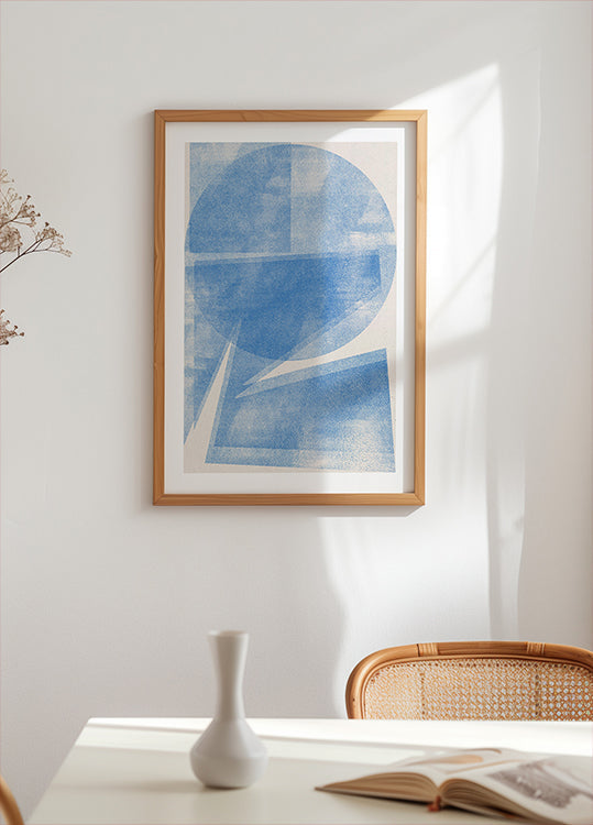 Azure Geometry Plakat