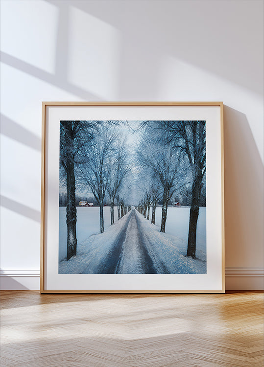 Swedish winter Plakat