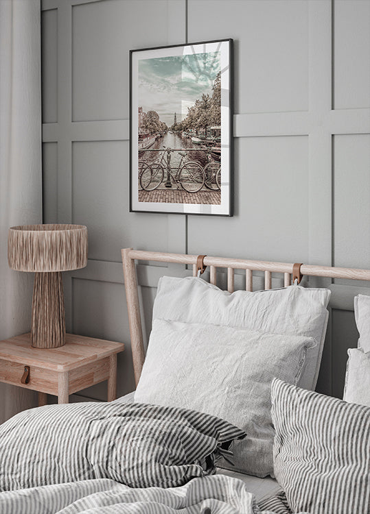 Typical Amsterdam | urban vintage style Plakat