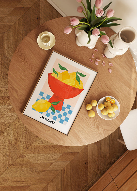 Les Citrons Plakat