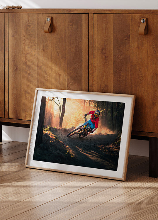 Golden Bermed Corner Plakat