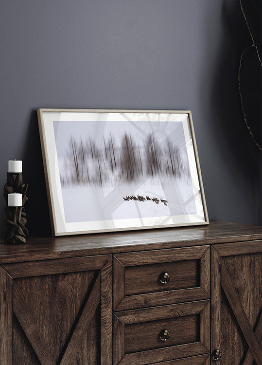 Winter in Hokkaido Plakat