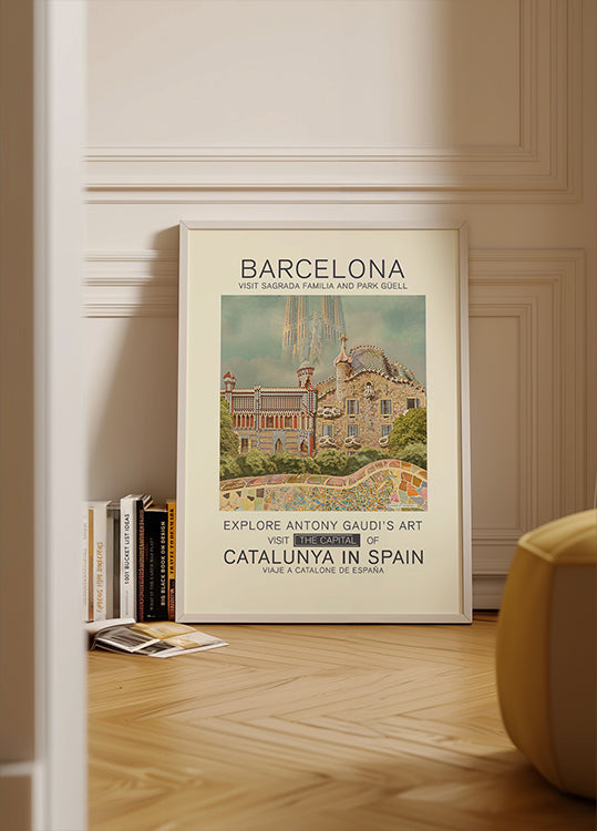 Barcelona print Plakat