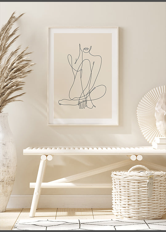 Pose Feminine Plakat