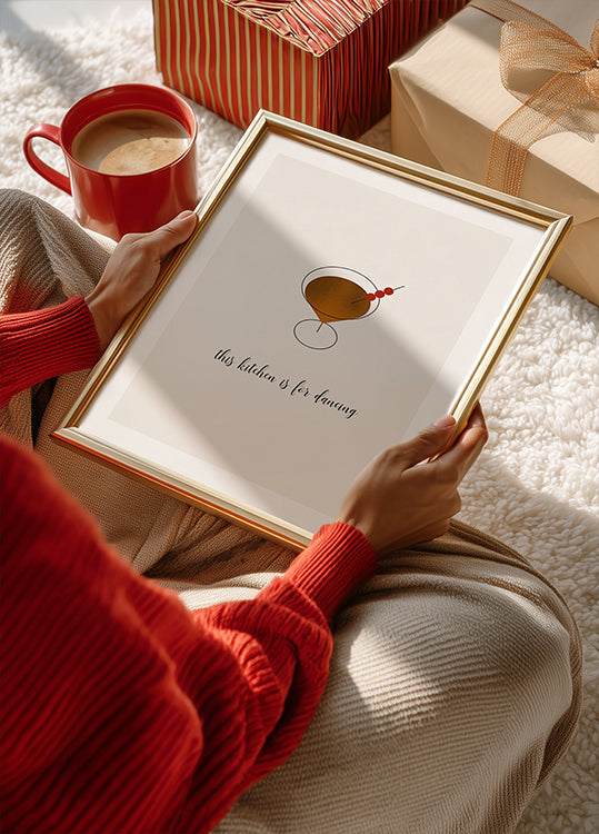 Christmas Kitchen Plakat