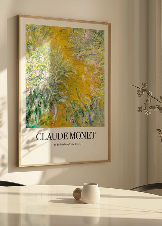 The Path Through The Irises Plakat