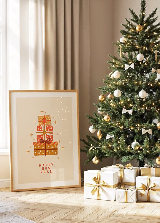 Mountain of gifts Plakat