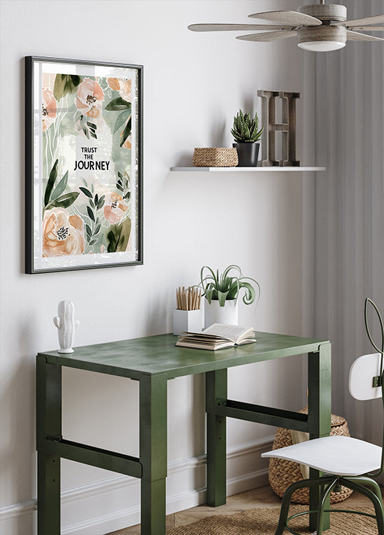 Journey in Bloom Plakat