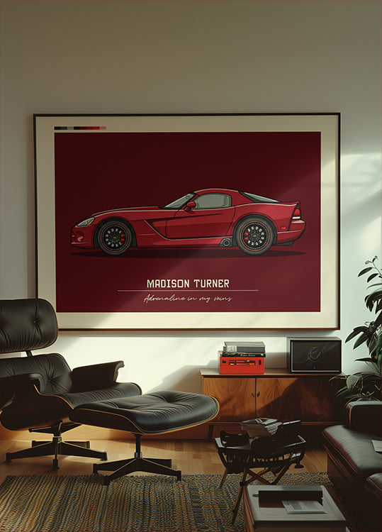 Sport Car Personal 11 Plakat