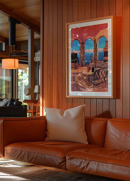 Piano Terrace Plakat