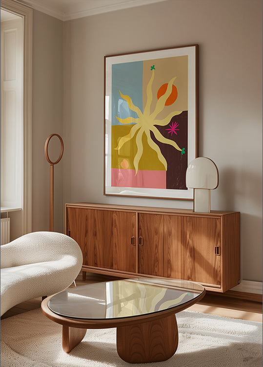 Sun, Fruit and Flower Plakat