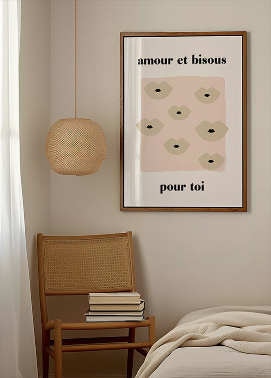 French Kiss Poster