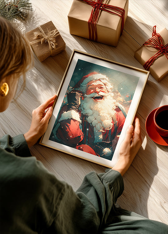 Jolly Santa's Call Plakat