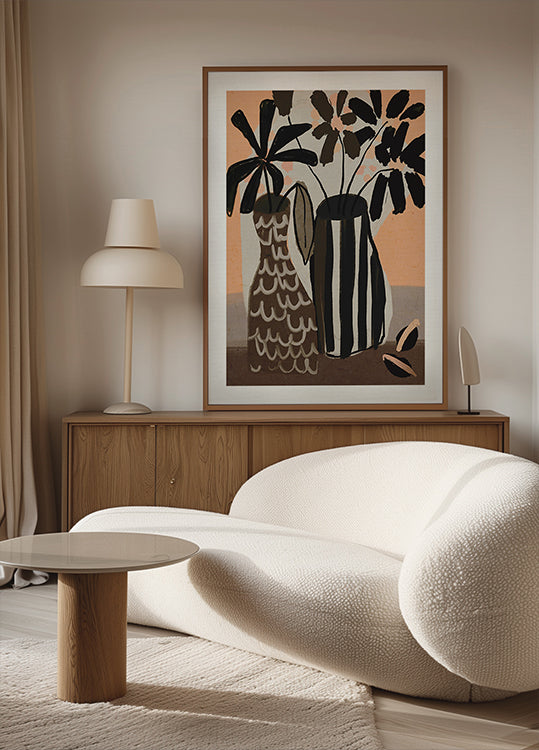 Striped Vases Bloom