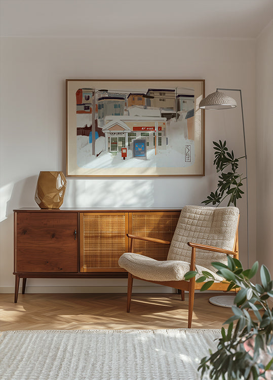 Post Office Japan Plakat